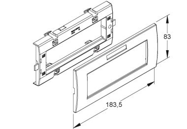 Kleinhuis Geräteeinbausystem    KESL-3.3 