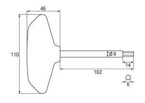 WAGO 855-8000 Innensechskant- 