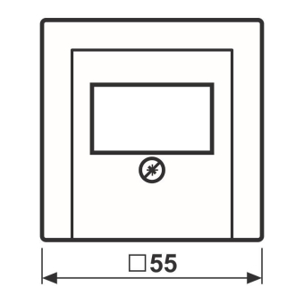 JG A 500 FM-Abdeckung TAE      A569PLTWW 
