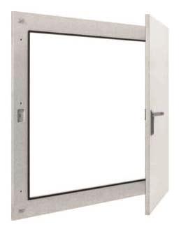 Hager Brandschutz-Wandaufsatztür FB63WLN 