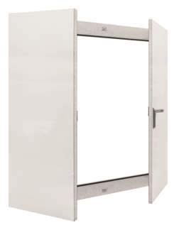 Hager Brandschutz-Wandaufsatztür FB74WLN 