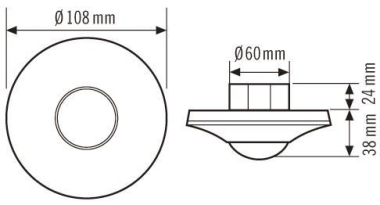 Esylux PD-C 360i/8 CU-C Light EP10427602 
