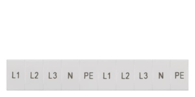 SIEM Schilder L1, L2, L3,  8WH8120-3AA15 