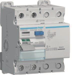 Hager Fi-Schalter 2polig 10kA    CFB525D 