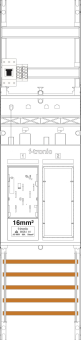 f-tronic Zählerfeld 1feld.  ER6DS-16-HSP 