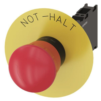 Siemens 3SU11001HB203FH0 Not-Halt-Pilz- 