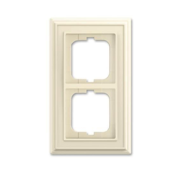 BJ Abdeckrahmen, elfenbeinweiß, 1722-832 