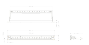 EFB INFRALAN  Verteilerfeld    IVF-48-SI 
