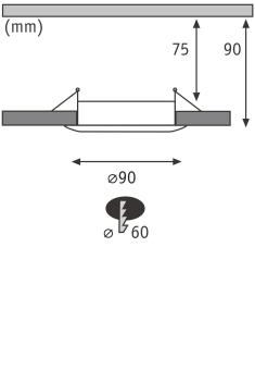 Paulmann Einbauleuchte             92113 