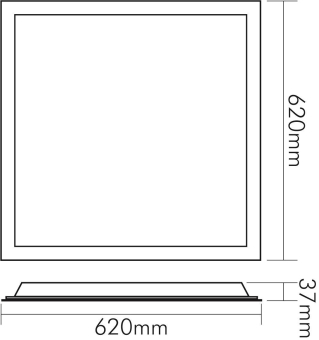 Nobile LED Panel Backlight 62 1580461044 