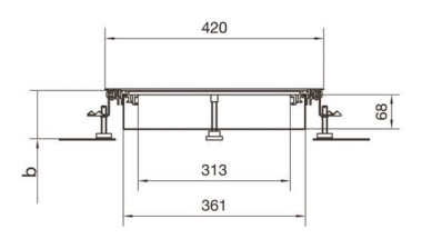 Hager Bodenkanal estrichbünd. BKWD400080 