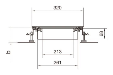 Hager Bodenkanal estrichbünd. BKWD300070 