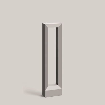 BEGA Pollerleuchte silber       88062AK4 