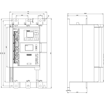 Siemens Sanftstarter       3RW5543-6HF04 