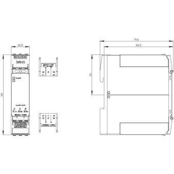 Siemens Koppelrelais im    3RQ2000-1CW00 