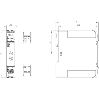 Siemens 3RP25251AW30 Zeitrelais 