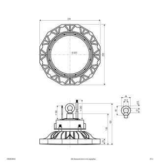 EVN LED Hallenleuchte -       HBD6520040 