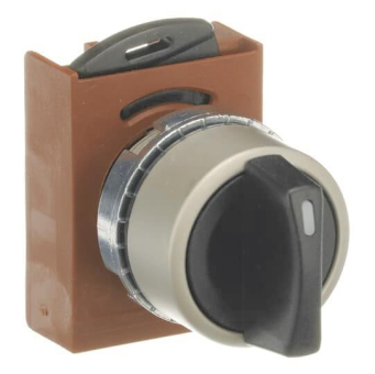 ABB Wahlschalter 2-Pos.schwarz  P9MSMI5N 