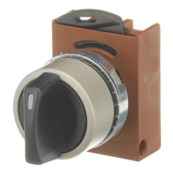 ABB Wahlschalter 2-Pos.schwarz  P9MSMI5N 