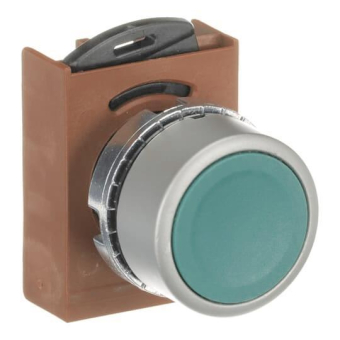 ABB Drucktaster fl grün Metall   P9MPNVG 