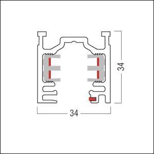 Zumtobel 3PH/L3+DALI TRACK 4000 60211192 
