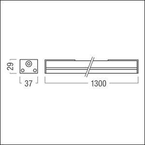 Zumtobel SUI TID L1300 2200-840 60211046 