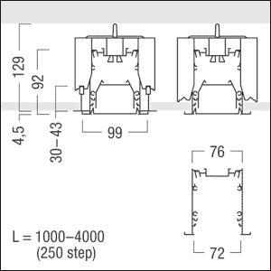 Zumtobel SLN2-C MRT L1000 WH    22903533 