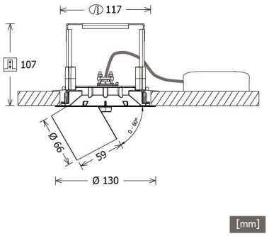 LTS ORYO-R   ORYO-R 101.930.45/DALI weiß 