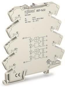 WAGO 857-1432 Optokopplermodul,2-fach, 