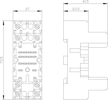 Siemens LZS:PT78720 Stecksockel zur 