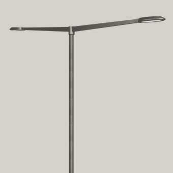 BEGA E-Aufsatzleuchte silber    77953AK3 