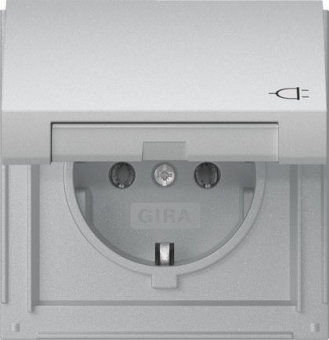 GIRA 445465 SCHUKO-Steckdose Klappdeckel 