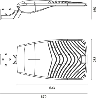 LILN LED-Straßenleuchte     494540090119 