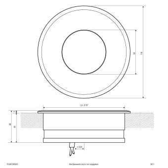 EVN LED Bodeneinbau -EDS /   PCB67240602 