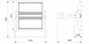 Lichtline LED-Hallentief-   442269600085 