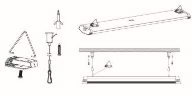Lichtline Montageset f.     132711250087 