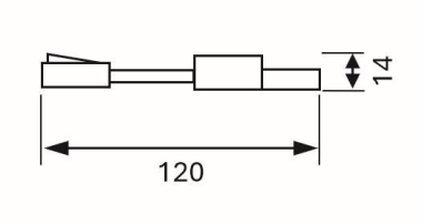 Lichtline Anschlussstecker O,     ST0001 