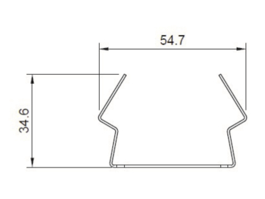 Lichtline Montageclip       704833030009 