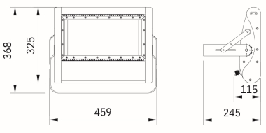 Lichtline LED-Hallentief-   442206250071 