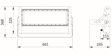 Lichtline LED-Hallentief-   442206400079 