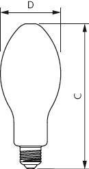 PHIL TForce Core LED HPL 13W/830 (50W) 