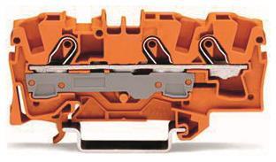 WAGO 2006-1302 3-Leiter-Durchgangsklemme 