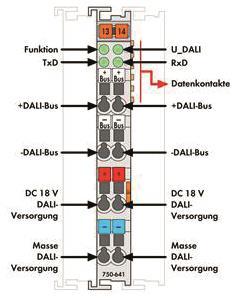 WAGO 750-641 DALI-/DSI-Master,lichtgrau 