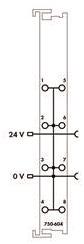 WAGO 750-604 Potentialvervielfältigung, 