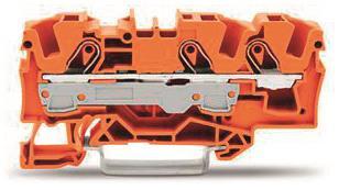 WAGO 2006-1302 3-Leiter-Durchgangsklemme 