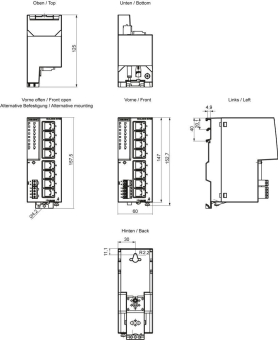 SIEM SCALANCE XC108,  6GK5108-0BA00-2AC2 