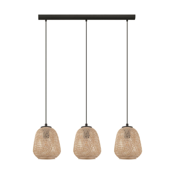 EGLO Hängeleuchte DEMBLEBY schwarz 43262 