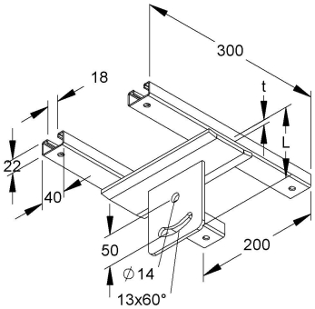 NIED Klemmkopfplatte KUGK50      KUGK 50 