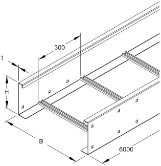 NIED Weitspannkabelleiter   WSLS 200.300 