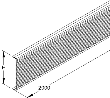 Niedax GDSR78R Gk. Stahl-      GDSR 78 R 
